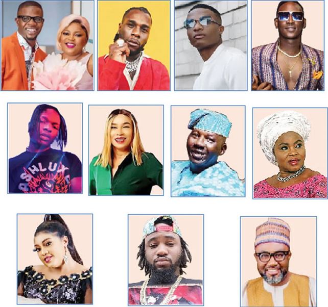 Funke Akindele, Wizkid, Burna Boy - See The Entertainers Who Have Had A ...